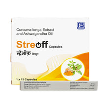 Load image into Gallery viewer, Streoff Capsules (Curcumin + Ashwagandha Oil)