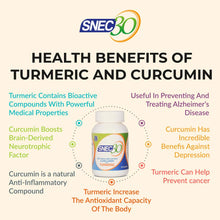Load image into Gallery viewer, 60 Curcumin Capsules I Viral Infection I Boosts Immunity
