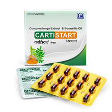 Load image into Gallery viewer, Cartistart Capsules – Curcumin &amp; Boswellia Oil
