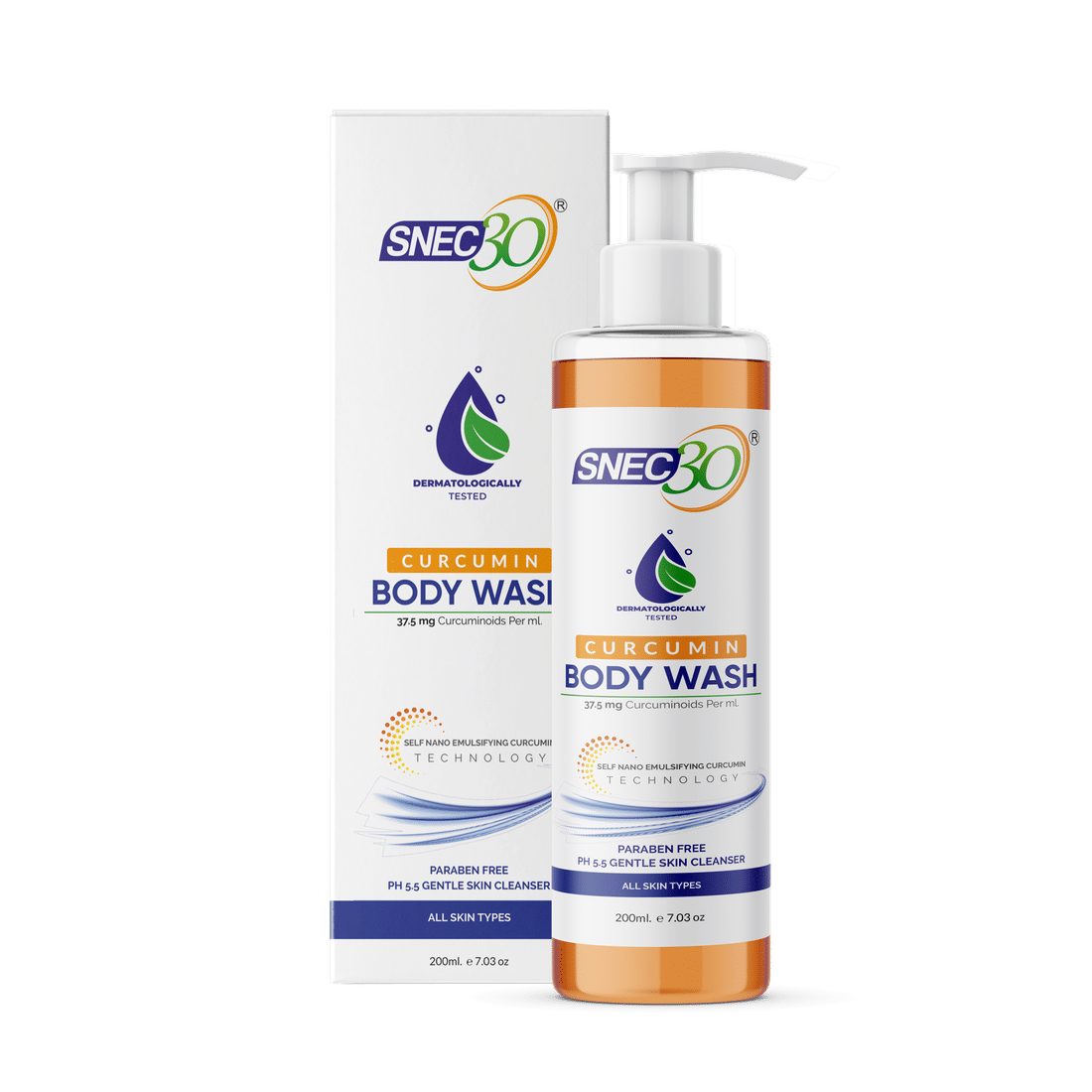Snec30CurcuminBodyWash